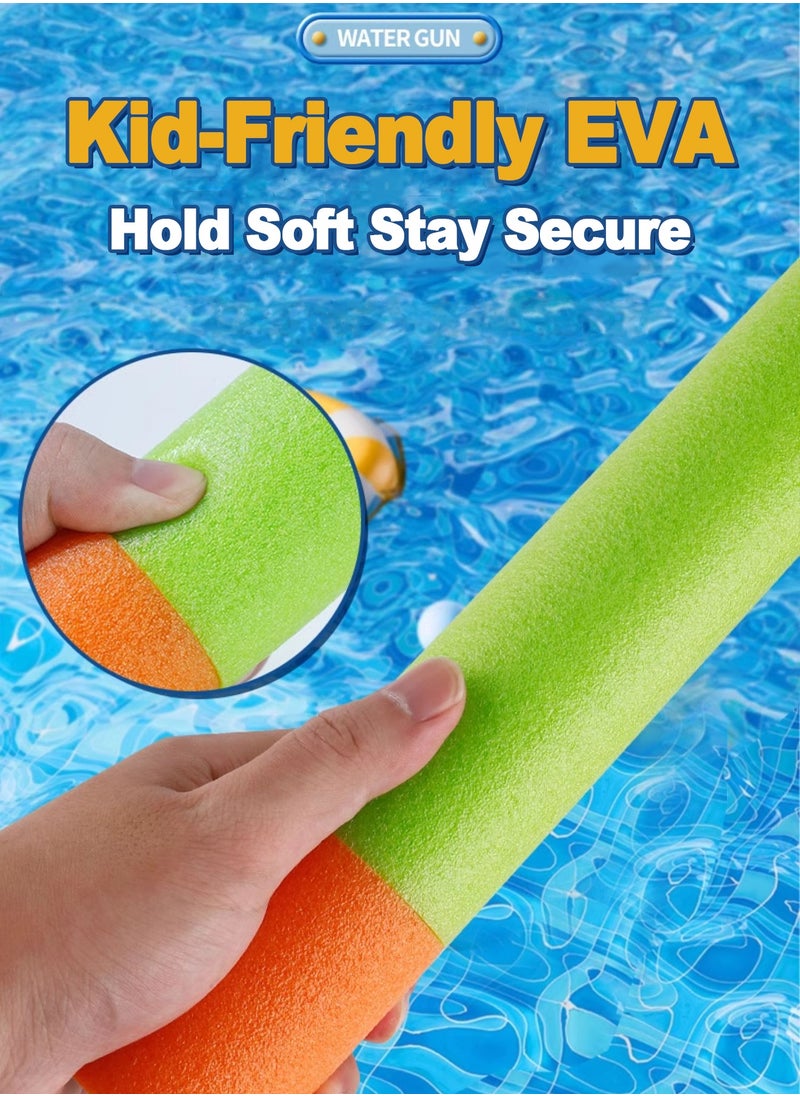 6 Pcs Water Guns Toys, Water Blaster Set Super Soaker Blaster Squirt Guns, Bulk Summer Outdoor Swimming Pool, Backyard, Beach Water Game Toys
