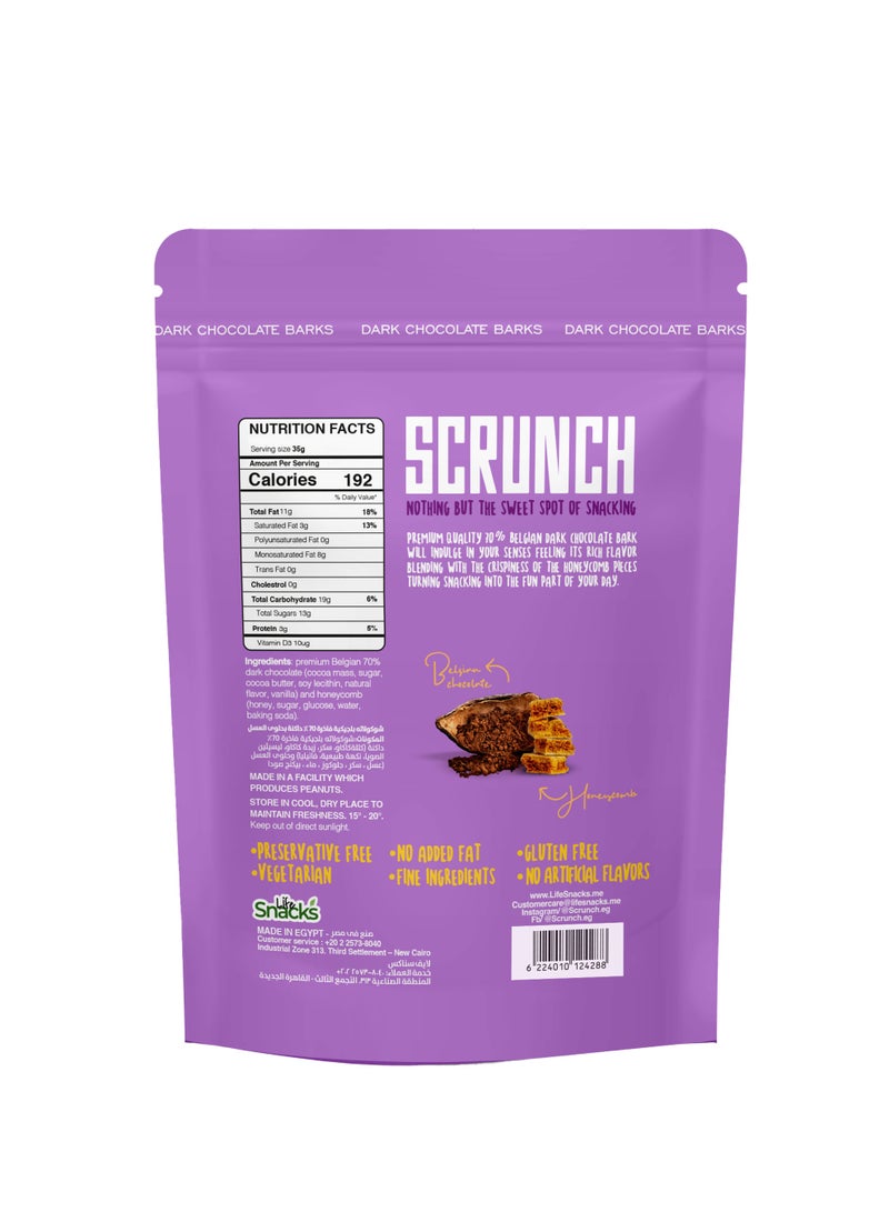 SCRUNCH Belgian Dark Chocolate With Honeycomb - Image 2