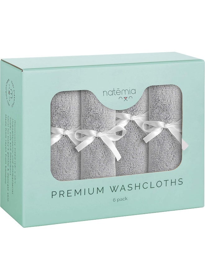 Natemia Rayon From Bamboo Baby Washcloths (6-pack) - Image 1