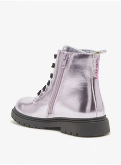 Disney Daisy Duck Print Ankle Boots with Lace-Up Closure  - Image 2