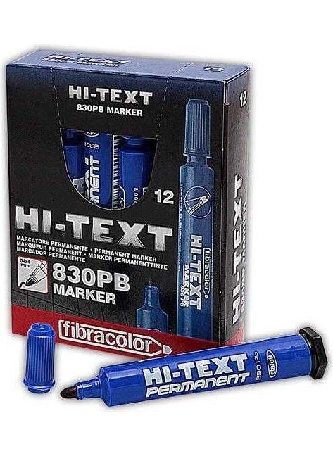 Fibracolor Hı-Text Box Pen 12 PIECES 