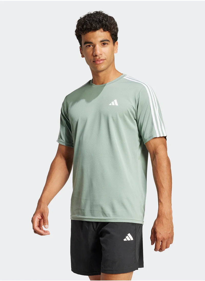 Adidas Train Essentials 3 Stripes Training T-Shirt