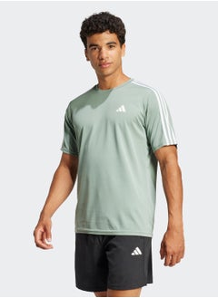 Adidas Train Essentials 3 Stripes Training T-Shirt  - Image 1