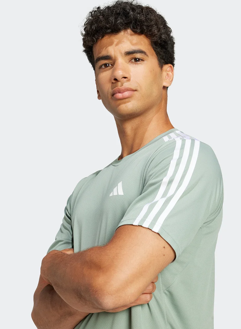 Adidas Train Essentials 3 Stripes Training T-Shirt
