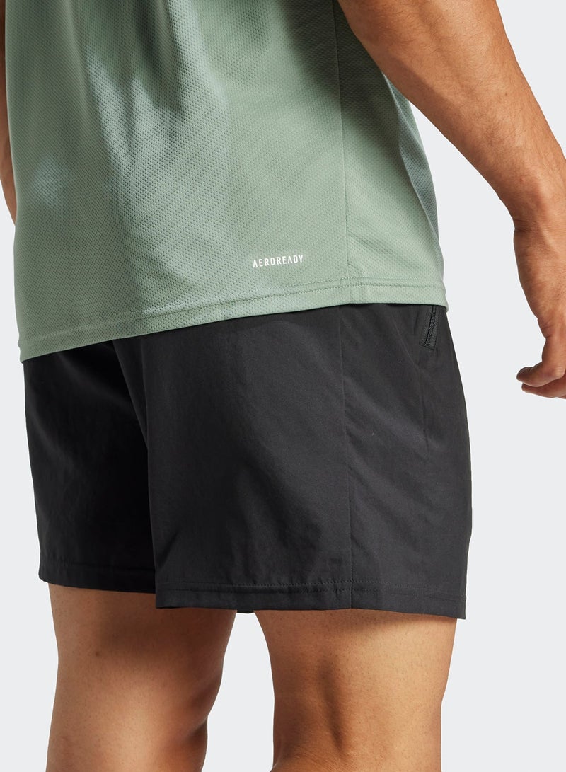 Adidas Train Essentials 3 Stripes Training T-Shirt - Image 3