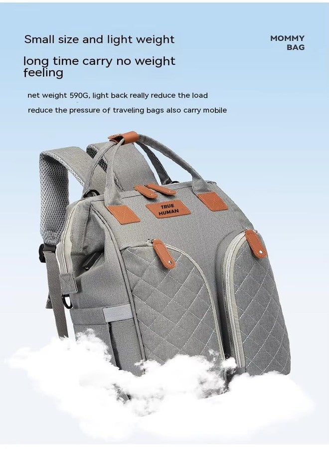 TRUE HUMAN Designer Ultra Premium Multipurpose Diaper Bag, Baby Bags, Anti Theft, Maternity Bag, Baby shower gift, Nappy Bag Mothers Bags - Image 2