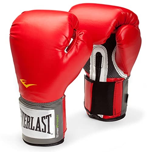 Everlast Pro Style Training Gloves (Red, 14 Oz.) - Image 1