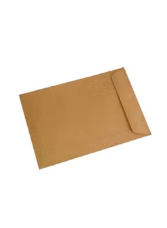 Deluxe ظرف بني فاخر 80 جرام 12"x10" (100 قطعة) - Image 2