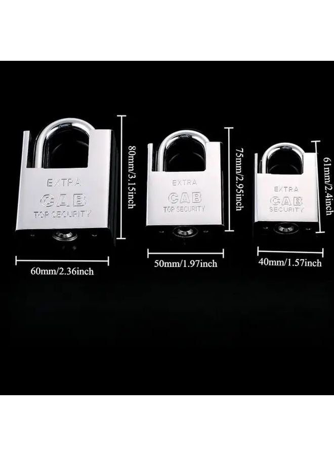 50mm Heavy Duty Padlock Reinforced Lock for Industrial Commercial Truck Trailers Sheds - Image 5