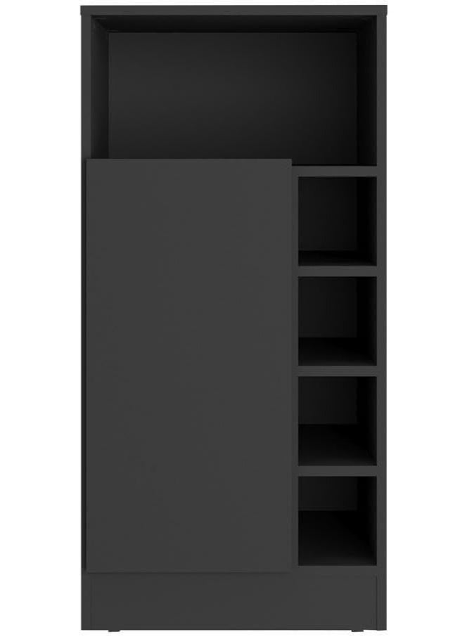 طاولة مطبخ مع قبو وباب واحد ملتي موفسي Mp2144 اسود - Image 4