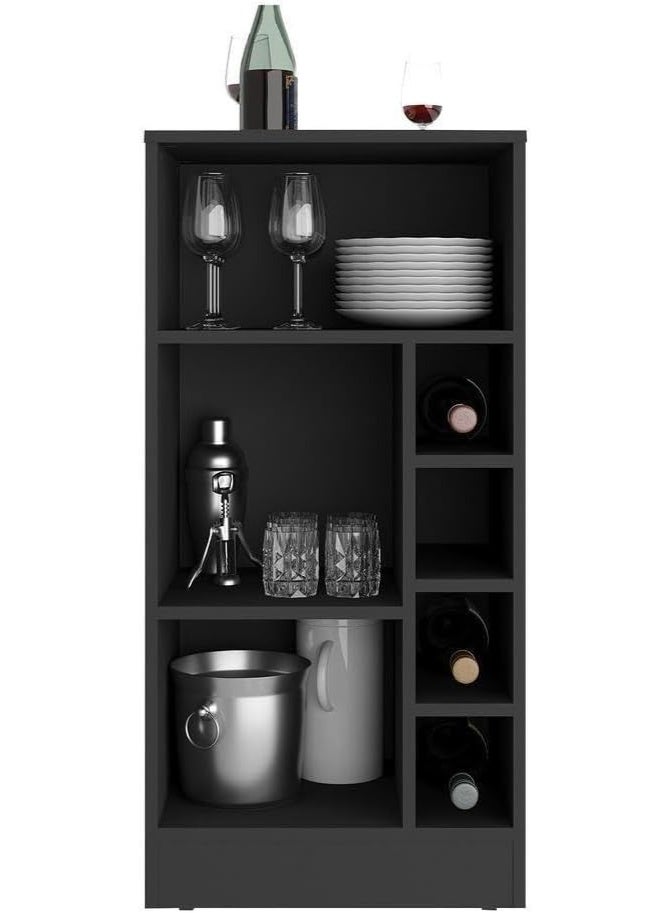 طاولة مطبخ مع قبو وباب واحد ملتي موفسي Mp2144 اسود - Image 3