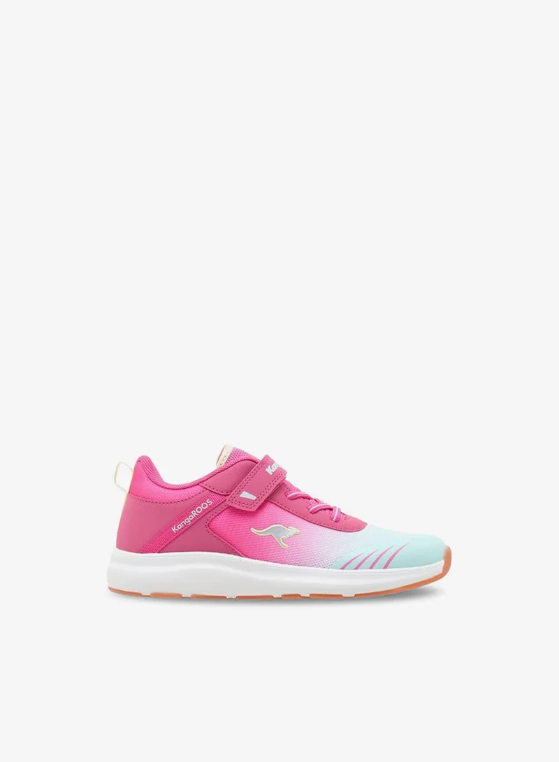 kangaROOS Pink Girls Hook & Loop Sports Shoes for Women | Best Price UAE