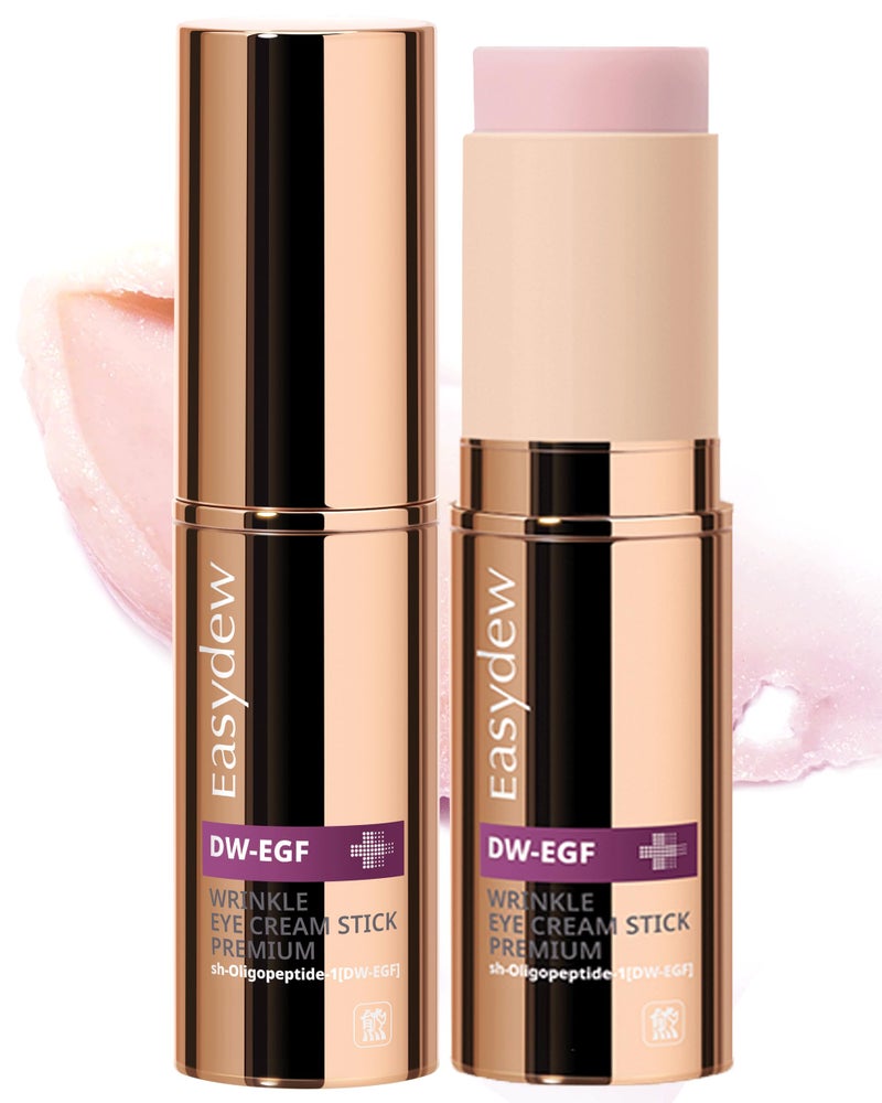 EASYDEW EGF Plumping Peptides Eye Stick Balm for Fine Lines Wrinkles  Sagging Skin Onthego Dark Circle Under Eye Treatment I Not Tested on Animals Clean KBeauty 8g