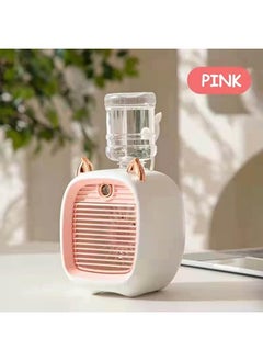 Table Desk Fan  Powerful, Fine Mist, Noise Reduction,  Ideal for Bedroom, Office, Living Room! Easy to Clean, Enhance Your Health with Optional Essence
