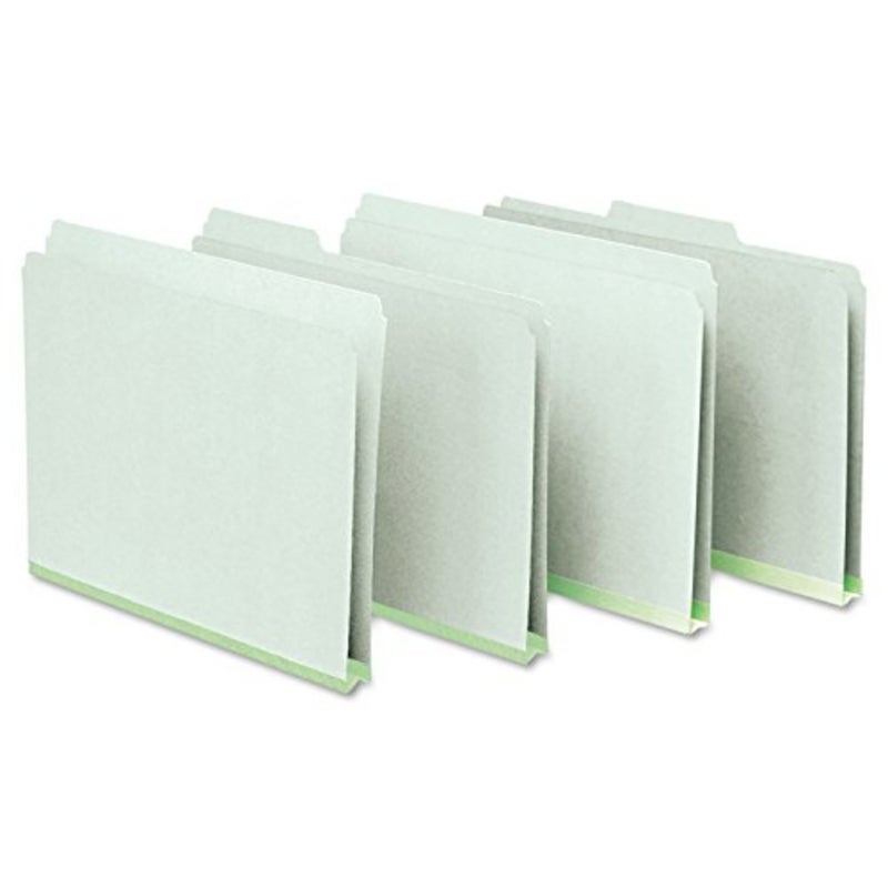 17167 Pressboard Expanding File Folders, 1/3 Cut Top Tab, Letter, Box of 25 - Image 2