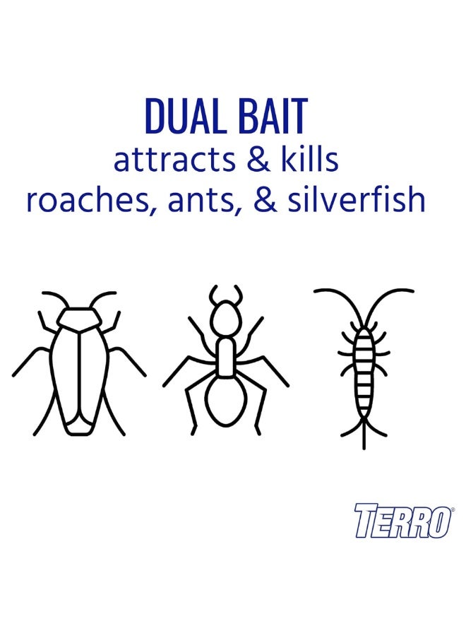 Terro T360 Ant and Roach Stations, 1 PACK Ant & Roach Baits, Black - Image 3