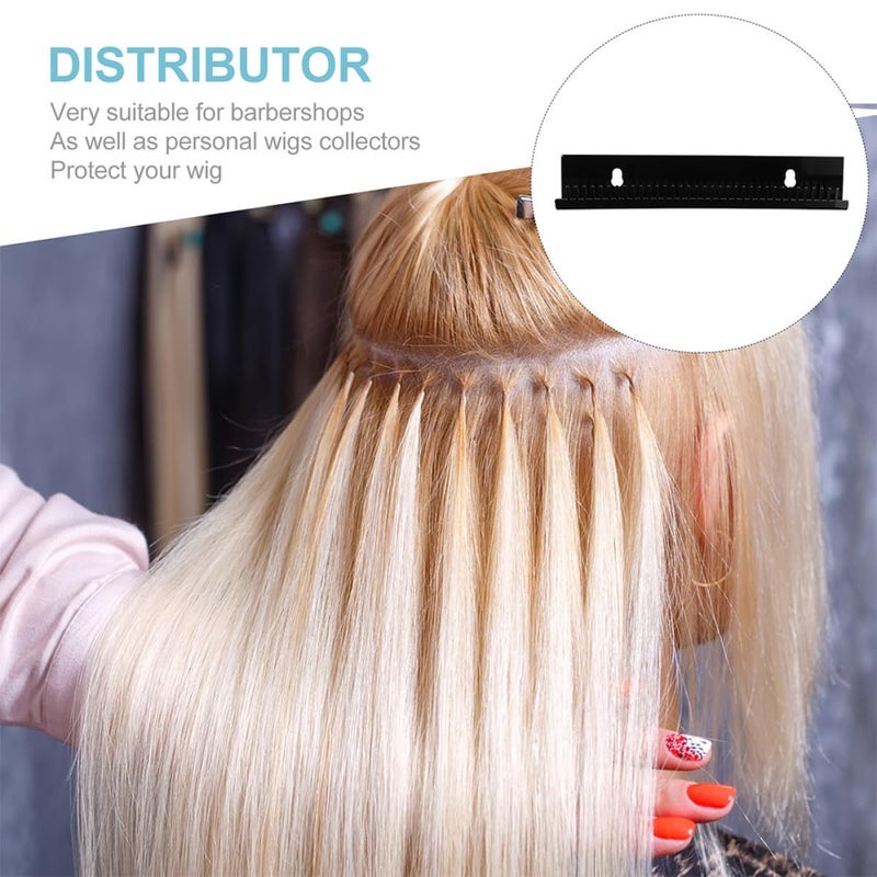 Wig Stand And Hair Extension Holder Black Adjustable U Shaped Rack For Braiding Display Storage Salon Home Use - Image 4