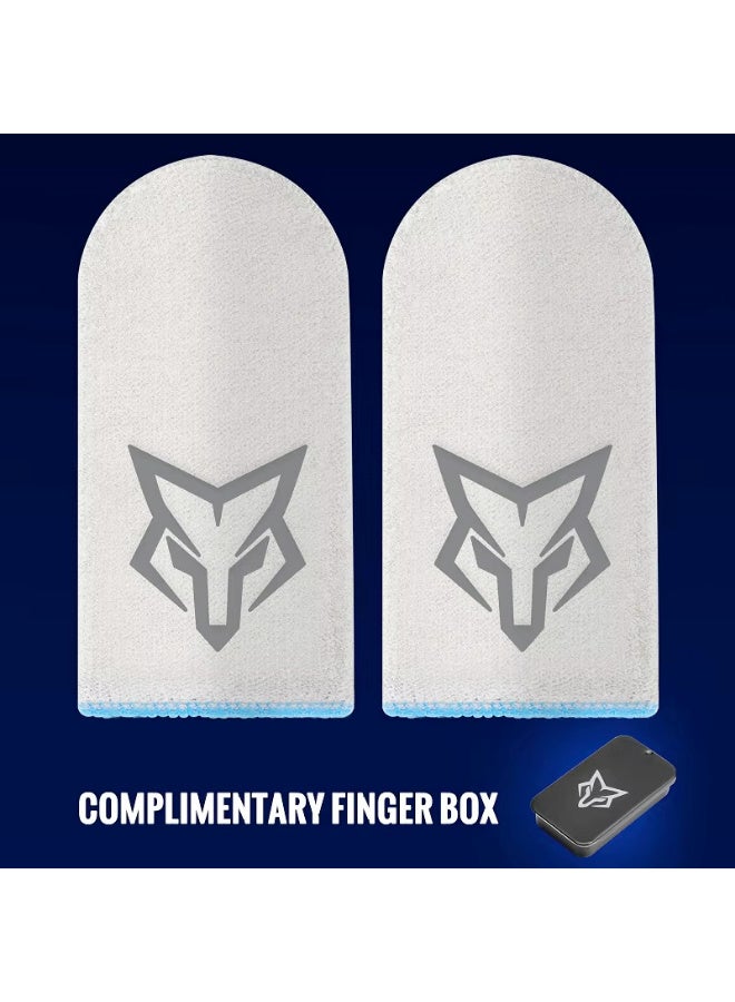 سارافوكس V5 Fiberglass Finger Sleeve Flexible Glass Fiber Finger Gloves for Mobile Games for PUBG COD Gaming - Image 5