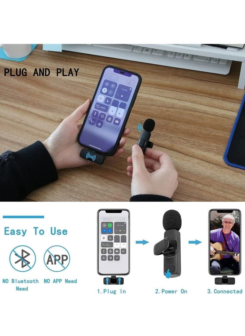 ELTRAZONE New Wireless Mic for iPhone & iPad – Bluetooth Microphone for iPhone, Ideal for Recording, Interviews, Video Vlogging, YouTube, TikTok, and Reels – High-Quality Wireless Audio for Clear Sound - Image 3