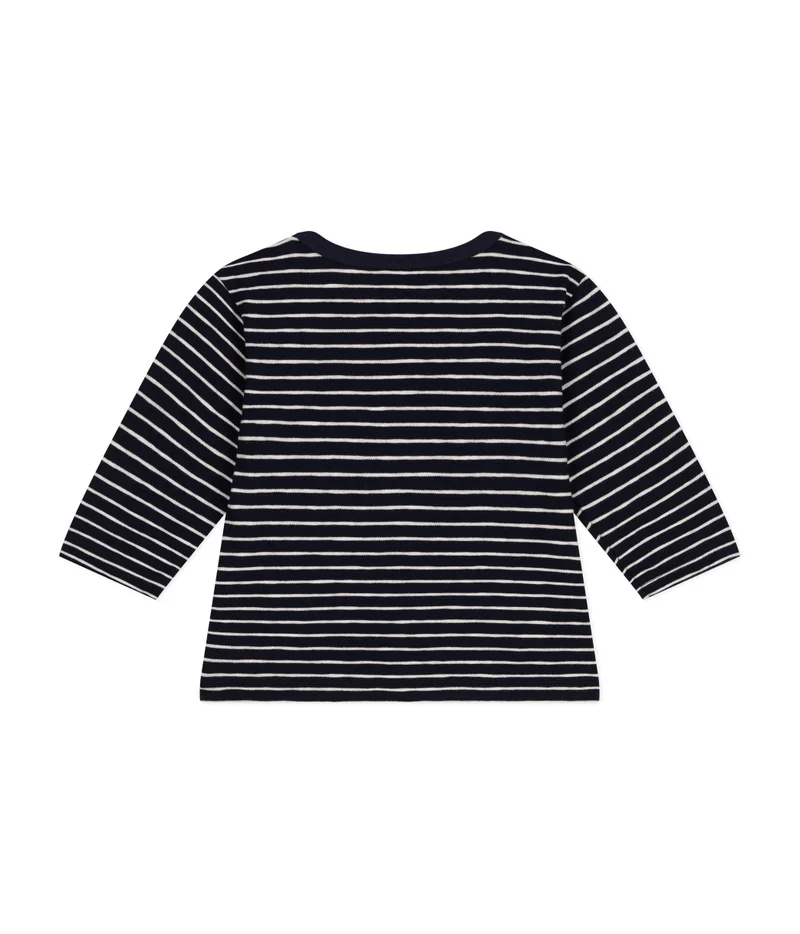 Petit Bateau Babies' long-sleeved fine jersey T-shirt