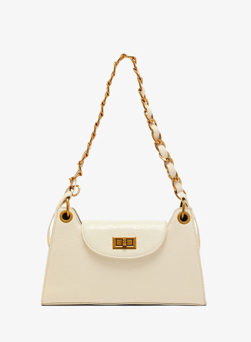 ايلا Gold Detail Chain Shoulder Bag