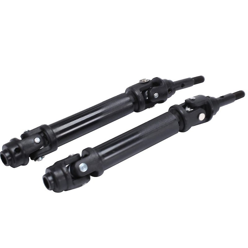 Front Drive Shafts: 2 Pack Plastic High Quality Stronger And More Durable Replacement Parts - Easy to Replace Front Drive Shafts for Traxxas Slash 4x4 VXL, Remo Hobby, HuanQi 727 RC Cars - Image 1