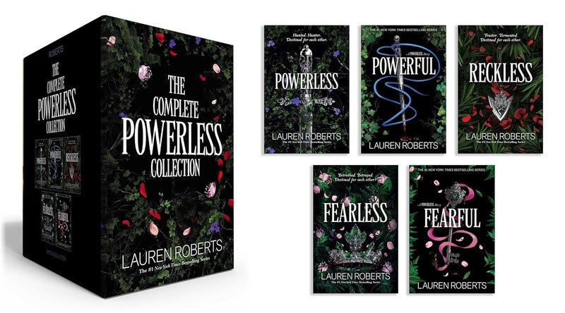 The Complete Powerless Collection (Boxed Set): Powerless, Powerful, Reckless, Fearless, Fearful (The Powerless Trilogy) by Lauren Roberts November 4, 2025 - Image 2