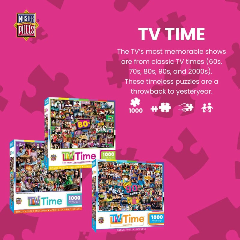 MasterPieces 1000 Piece Jigsaw Puzzle for Adults and Family - 2000's Television Shows - 19.25"x26.75" - Image 2