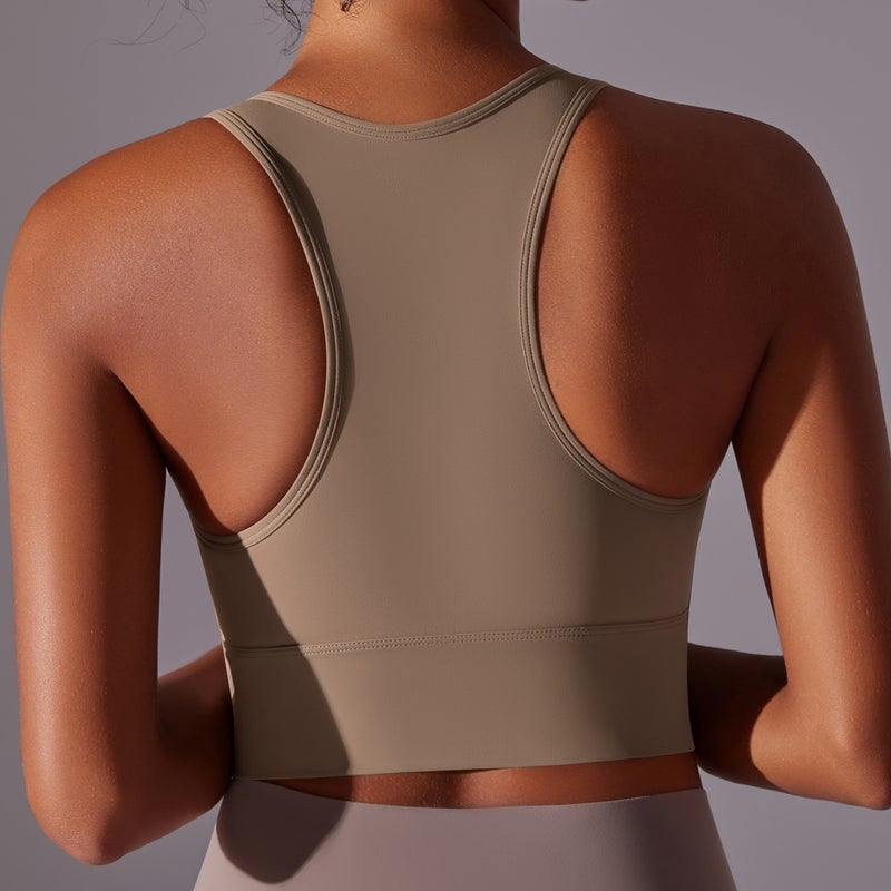 حمالة صدر رياضية متكاملة بتصميم منحني للتنحيف للنساء - Image 5
