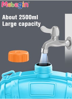 MEBEGIN 39*6*16cm Water Syringe with 20*7*28cm Backpack Tank, Large Capacity Electric Backpack Water Syringe, Hydraulic Giant with Long Rang,  Tank with 2500ml of Water Storage, Suitable for Swimming Pool Party, Family Fun, Camping and Outdoor Activities  - Image 3