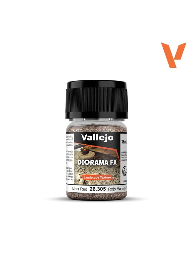 فاليجو LANDSCAPE TEXTURES 305-35 ml MARS RED 1-2 mm - Image 1