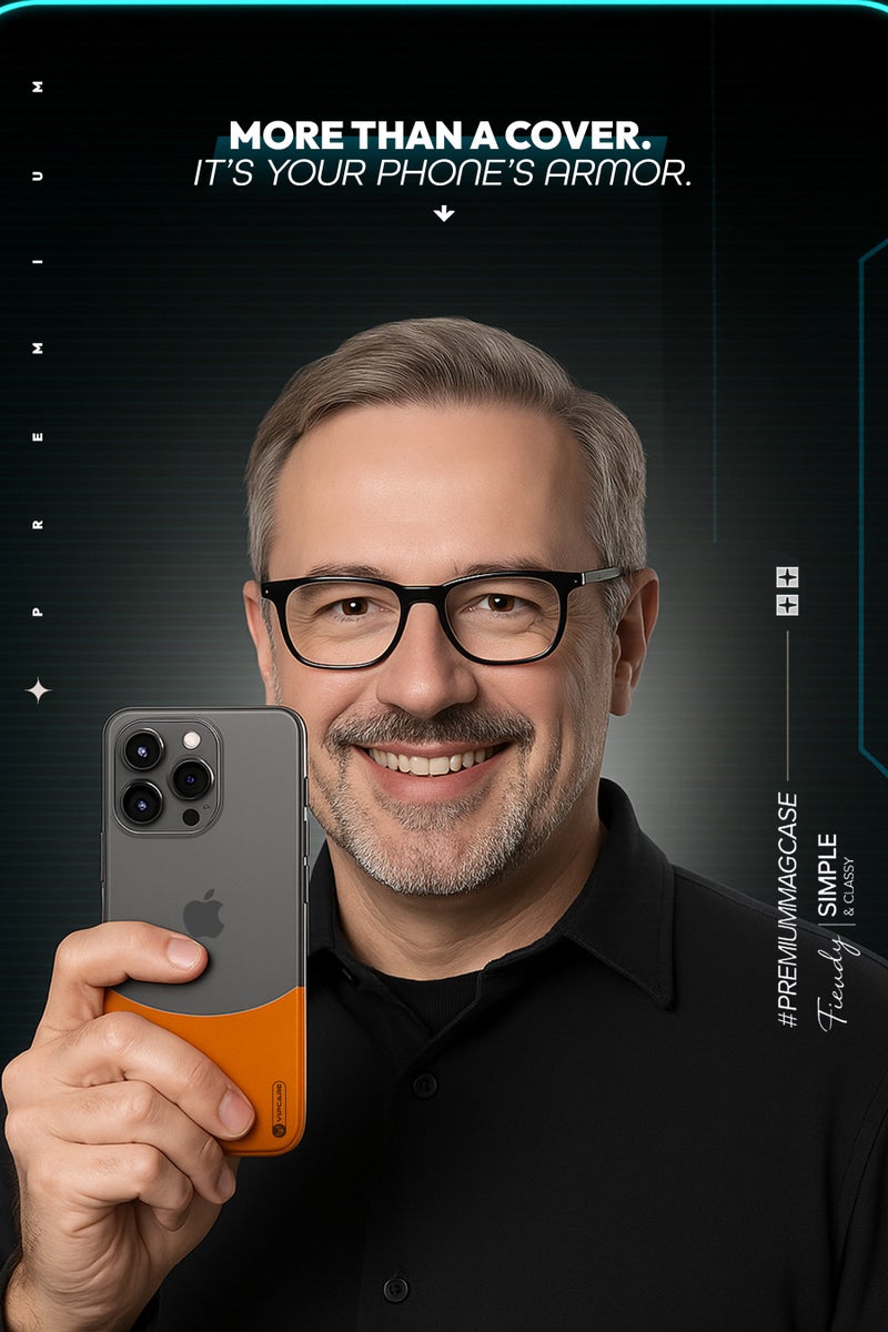 Vipcare iphone 16 pro pc duo case smooth finish iphone 16 phone case anti yellowing protective 16 pro case classic scratch resistant clear iphone case - Image 5