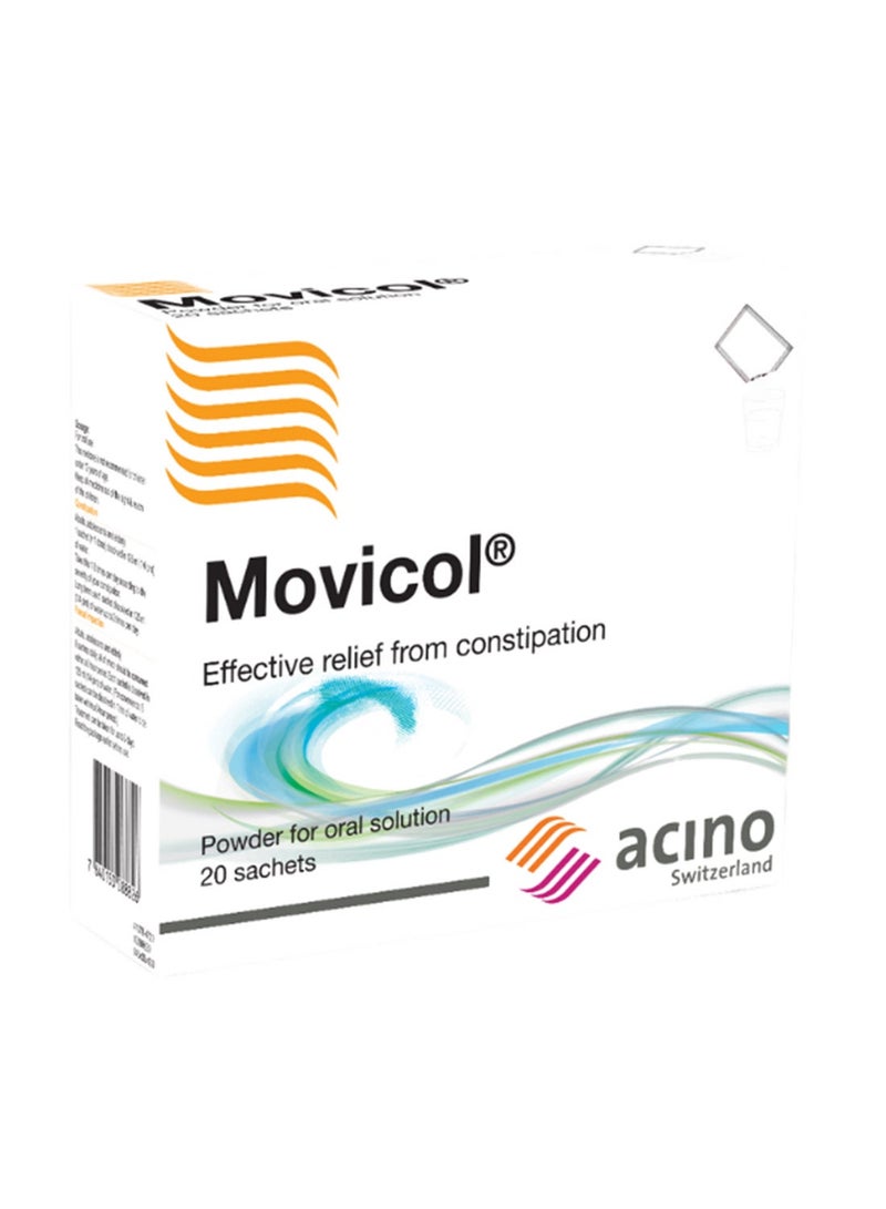 Movicol 13.8g Sachet, Powder for Oral Solution 20’s ADULT