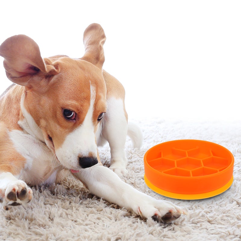 Silicone Slow Feeder Slow Feeding Dish Pet Feeder Pet Food Bowl - Image 5