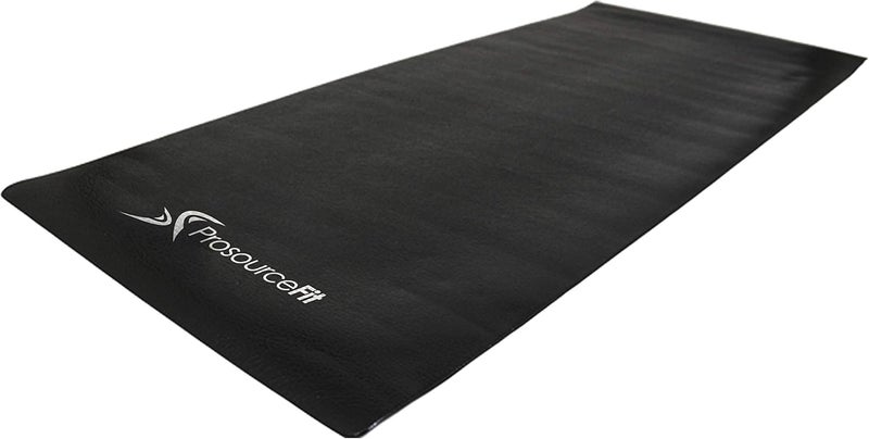 ProsourceFit Treadmill & Exercise Equipment Mats, Folding (7’L x 3’W x ¼”T) High Density PVC Floor Protector - Image 4