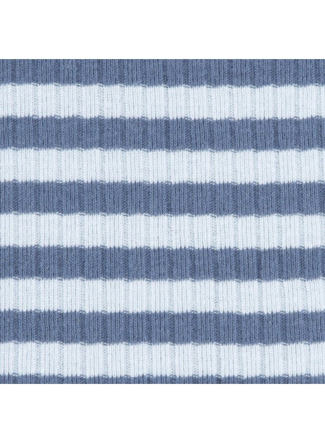 HUGGIES baby-boys Multi-pack Short Sleeve Romper, Brandied Melon/Planes, 0/3M - Image 4