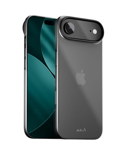 Mous for iPhone Air Case Clear Super Thin AntiYellowing Slim Cover Compatible with iPhone 17 Air Crystal Clear Slim Design Transparent - Image 1