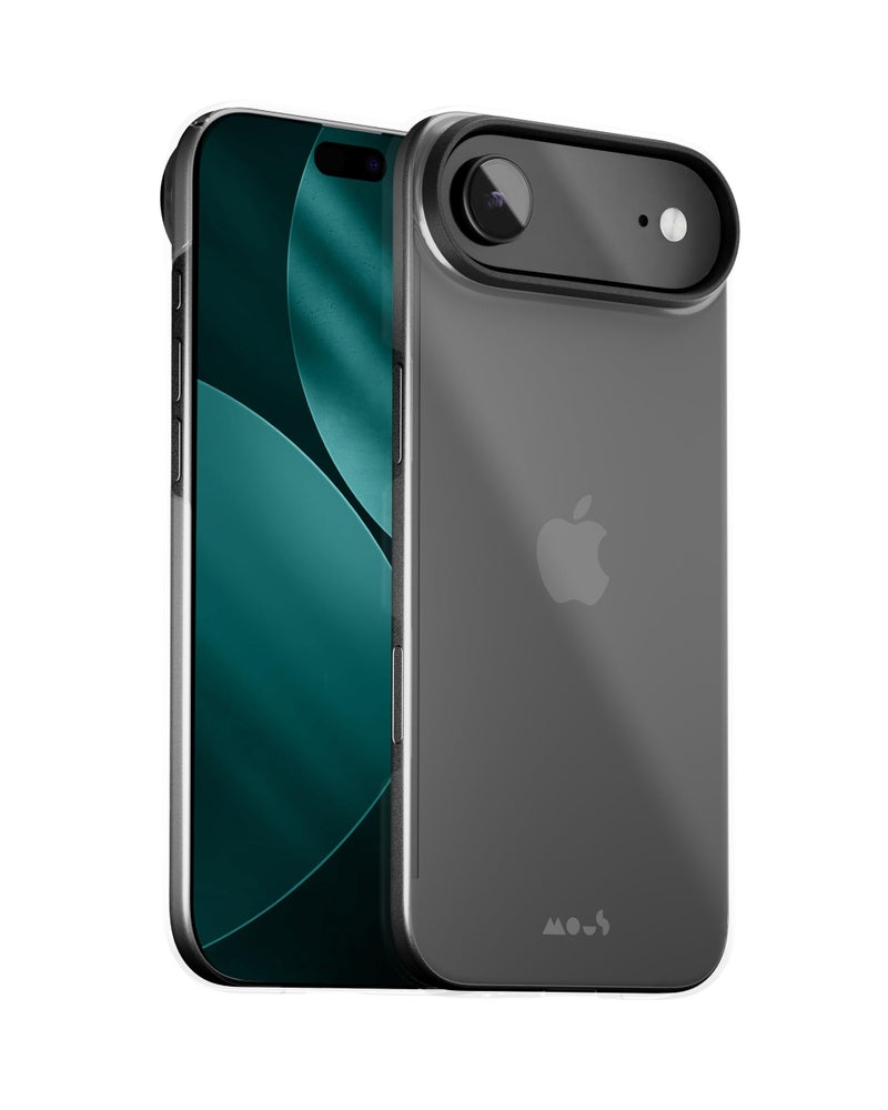 Mous for iPhone Air Case Clear Super Thin AntiYellowing Slim Cover Compatible with iPhone 17 Air Crystal Clear Slim Design Transparent - Image 2