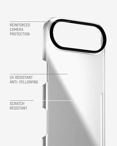 Mous for iPhone Air Case Clear Super Thin AntiYellowing Slim Cover Compatible with iPhone 17 Air Crystal Clear Slim Design Transparent - Image 3