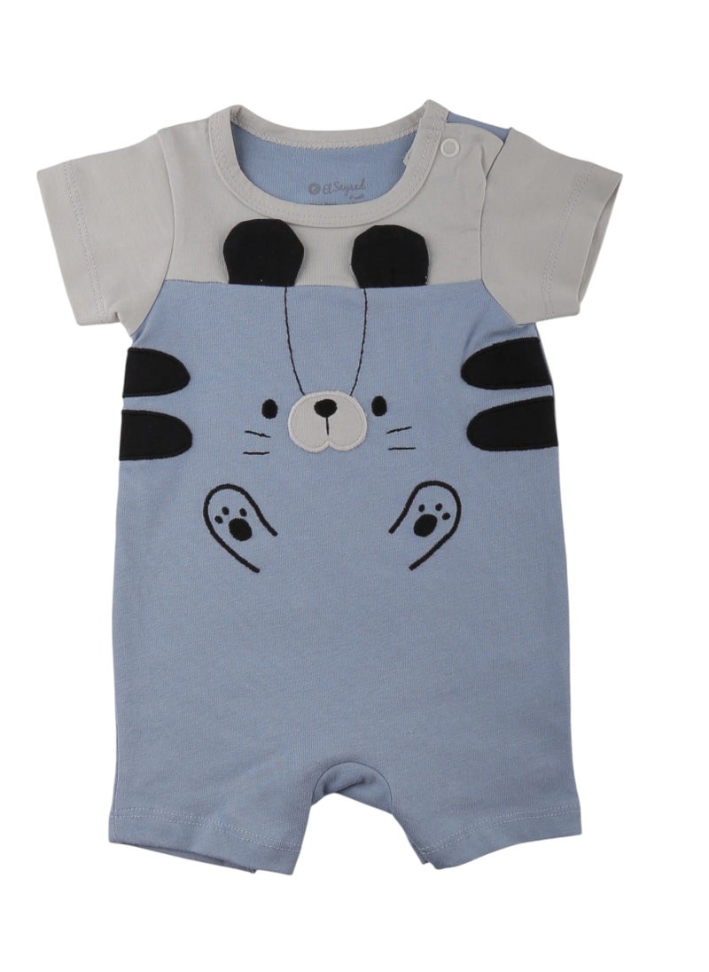 El Sayaad Baby Boy Summer Romper Set 