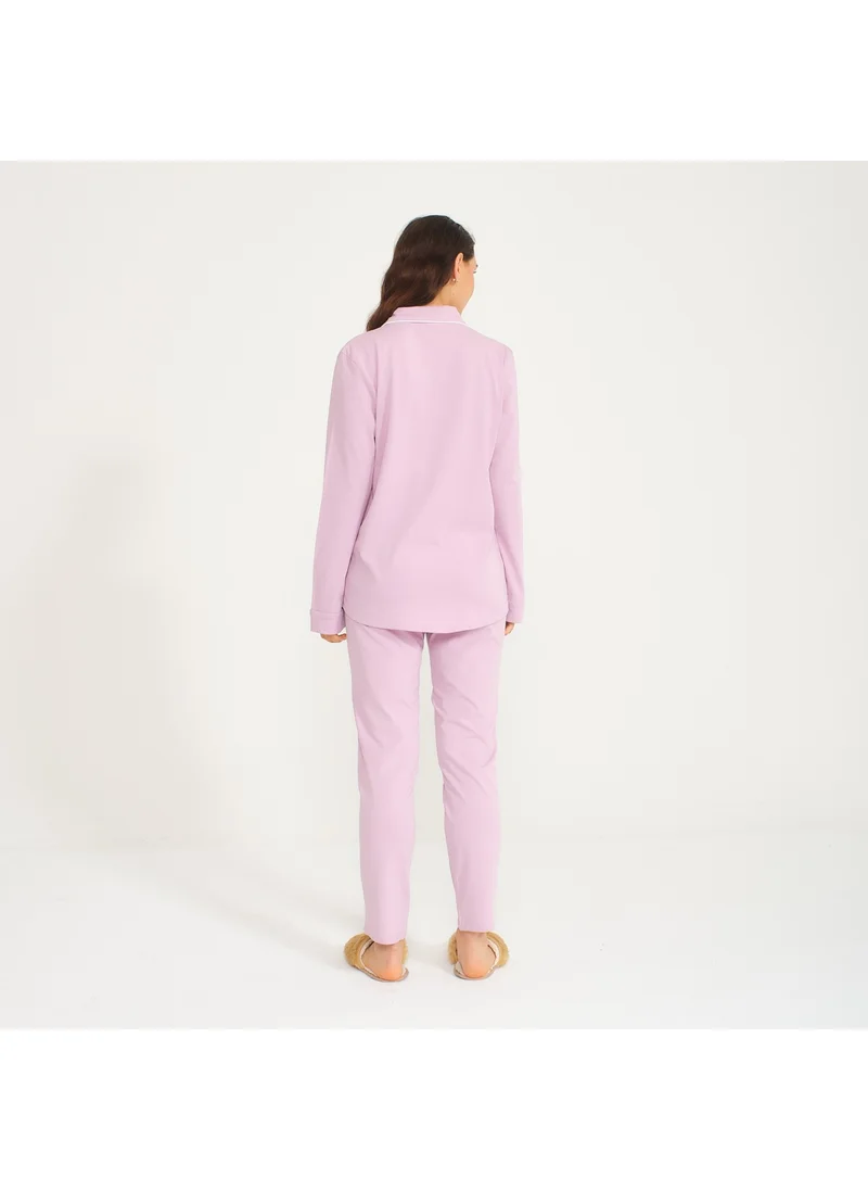 Miespiga Women's Shirt Trousers Pajama Set