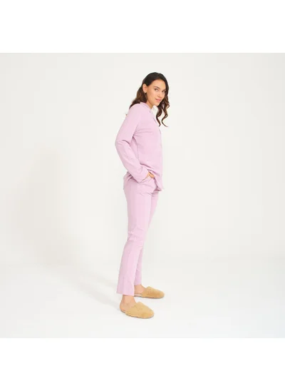 Miespiga Women's Shirt Trousers Pajama Set