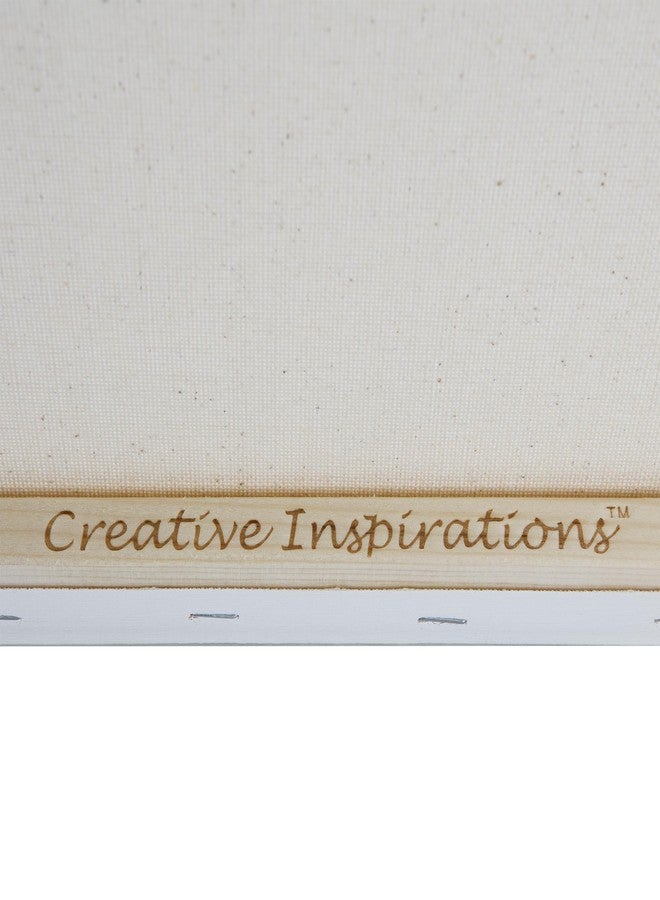 Creative Inspirations 12x16 Stretched Canvas Super Value 5 Packs - Artist Quality, Low Cost Canvas, Cotton Duck, Acid Free, Archival, Accepts All Paints, Double-Primed 10oz, Paintable Edges - Image 3