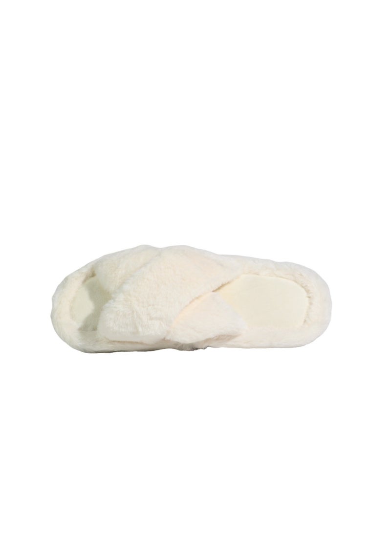 Mon Ami Women's Home Slippers | Memory Foam, Fuzzy, Soft and Warm Cozy Open Toe Fluffy Home Shoes | Non Slip Slippers for Women and Girls - Image 2