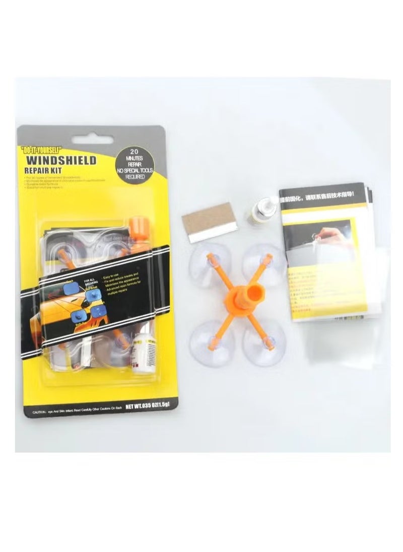 TIGER - Windshield Repair Kit – Professional Glass Crack & Chip Repair for Cars, Trucks SUVs – Easy-to-Use DIY Fix for Minor Windshield Damage, Restores Clarity & Prevents Spreading, No Need for Expensive Replacements - Image 1