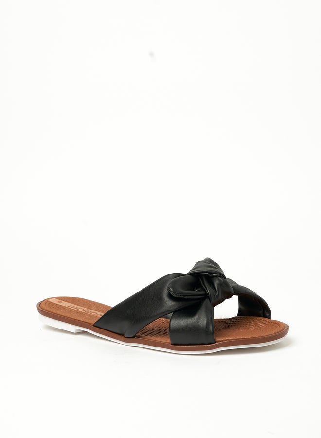 MOLECA Strappy Open Toe Flat Sandals - Image 3