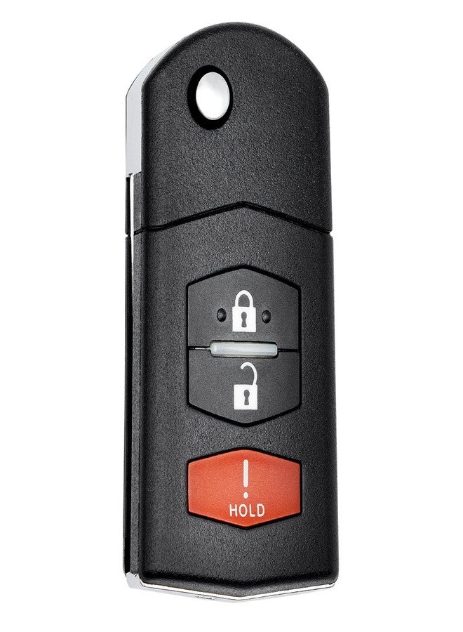 Vurkcy Key Fob Replacement for Mazda 5 2 CX-7 CX-9 BGBX1T478SKE125-01 - Image 1