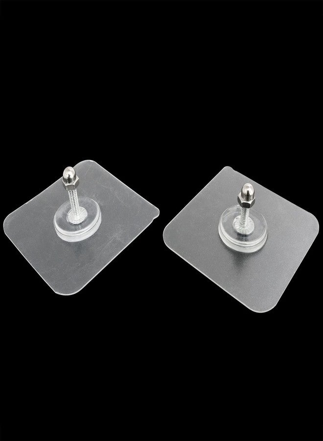 TAODAN 12PCS 18mm Adhesive Suction Sticker for no-Drilling Bathroom Shower Shelf, Absorbent sticker, Bathroom Shower Stand Self-adhesive - Image 3
