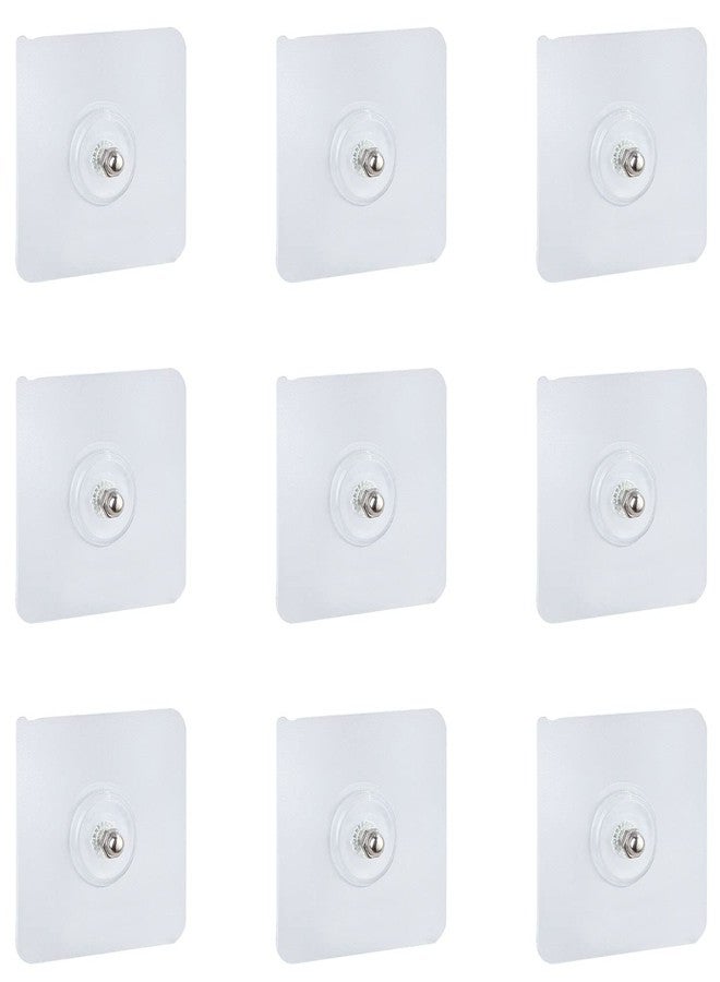 TAODAN 12PCS 18mm Adhesive Suction Sticker for no-Drilling Bathroom Shower Shelf, Absorbent sticker, Bathroom Shower Stand Self-adhesive - Image 1