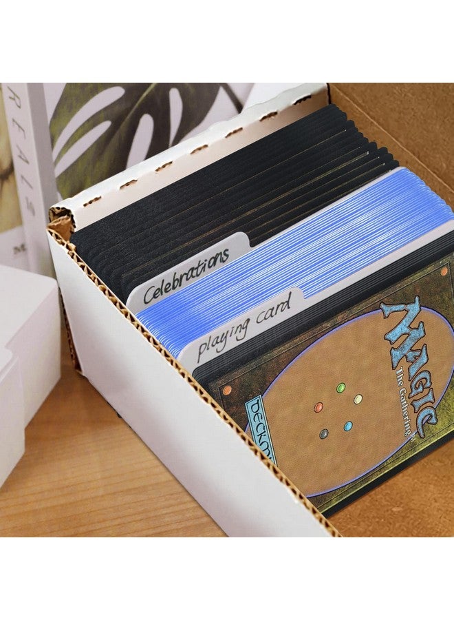 tutata Trading Card Dividers for Card Storage Box, Heavy Weight Baseball Card Dividers - 100 PCS - Image 4
